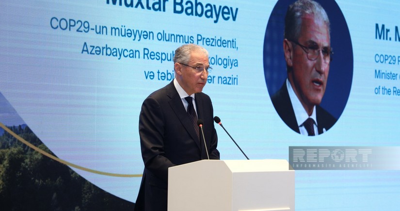 Mukhtar Babayev: Climate change is among global concerns