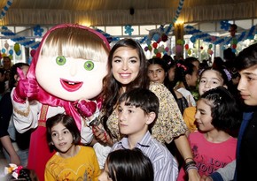 Leyla Aliyeva attends entertainment program for children with special needs