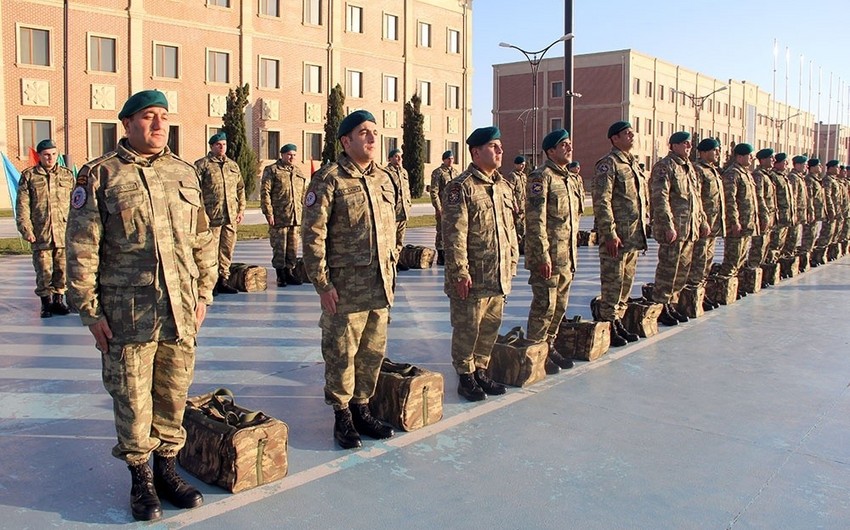 Группа миротворцев вернулась из Афганистана в Азербайджан