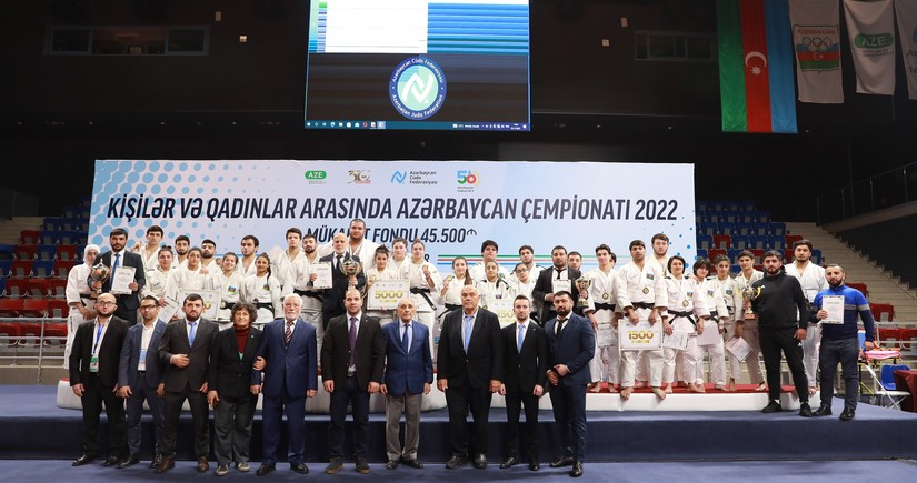Cüdo üzrə Azərbaycan çempionatı: Qarışıq komanda yarışlarının qalibi bəlli olub