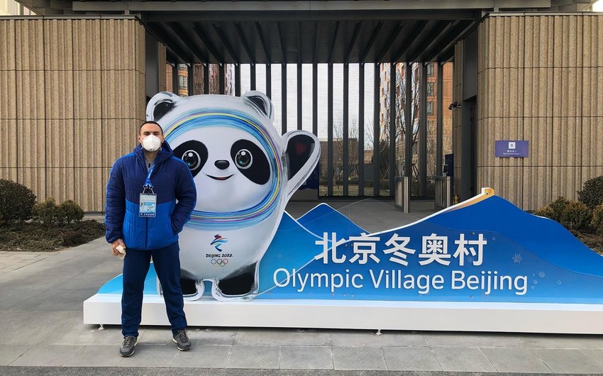 Пекин-2022: Азер Алиев посетил деревню атлетов