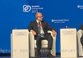 Azerbaijani minister attending session within Russian Energy Week