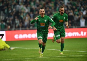 Игрок сборной Азербайджана забил свой третий гол за Бурсаспор