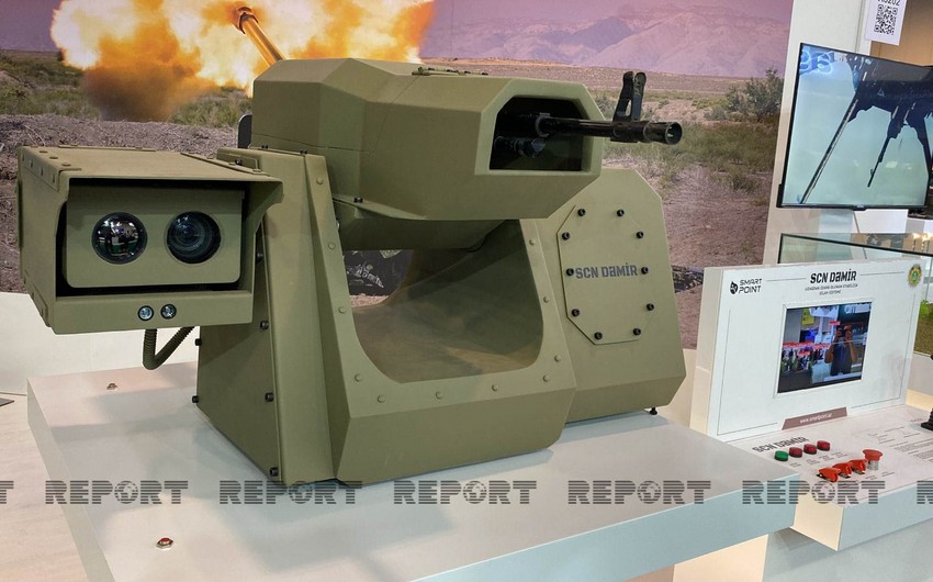 Впервые продемонстрирована система дистанционной стабилизации оружия производства Азербайджана