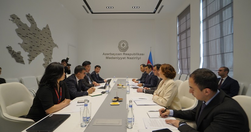 В Баку состоялась встреча министров культуры Азербайджана и Кыргызстана