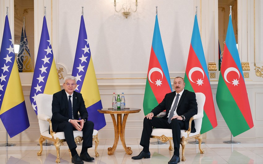 Ilham Aliyev meets member of Presidium of Bosnia and Herzegovina