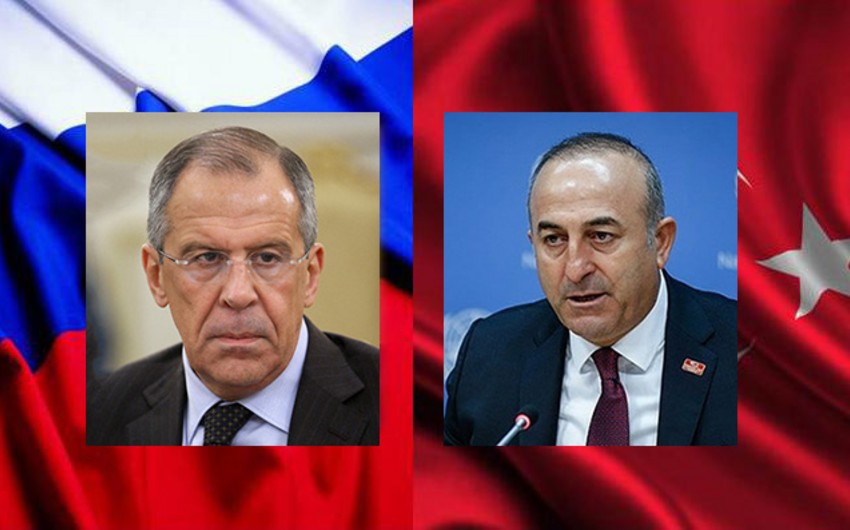 Russian and Turkish FMs discussed by telephone results of talks on Syria