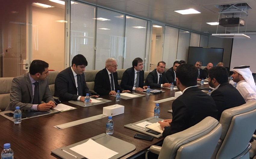 Azerbaijan's export mission on a visit in Qatar