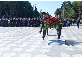 В Сумгайыте почтили память шехидов Отечественной войны