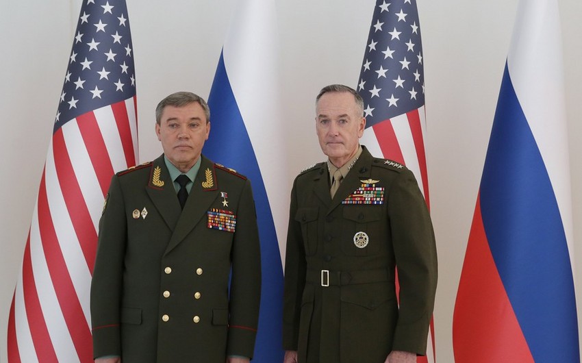 В Баку прошла встреча начальников генштабов РФ и США