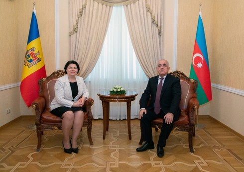 Али Асадов встретился с премьер-министром Молдовы