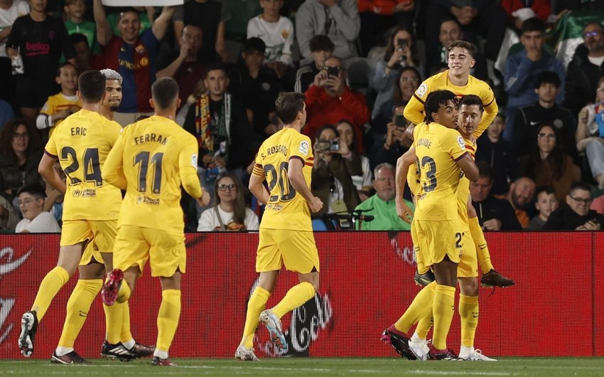 Ла Лига: Барселона в гостях разгромила Эльче