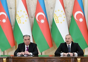 President Ilham Aliyev: Signed documents significantly strengthen the legal framework of Azerbaijan-Tajikistan relations