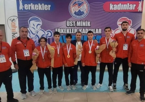 Сборная Азербайджана по боксу завершила чемпионат Европы с 5 медалями