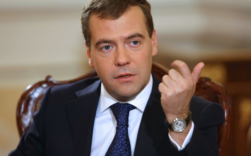 Medvedev: Relations with Azerbaijan and Armenia equally important for Russia