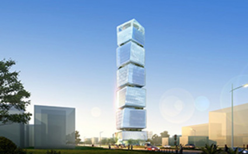 33-storey building will house Azerbaijan's Ministry of Taxes