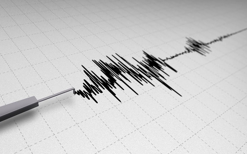 Earthquake occured in the Caspian Sea