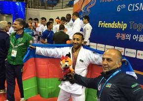 ​Azerbaijani judokas open Military World Games with winning medals - PHOTO