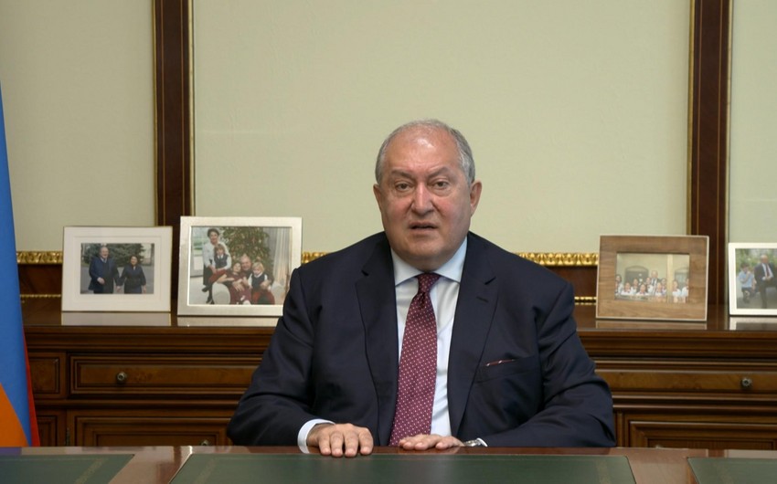 KİV: Ermənistan prezidenti açıq oyuna başlayıb