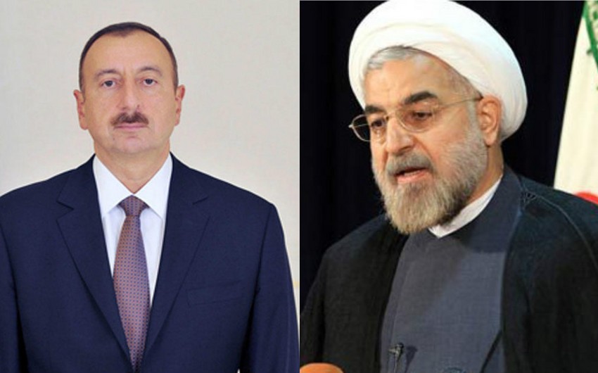 Президент Ильхам Алиев выразил соболезнования Хасану Рухани