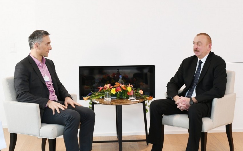 Состоялась встреча Президента Ильхама Алиева с генеральным исполнительным директором компании Signify - ОБНОВЛЕНО