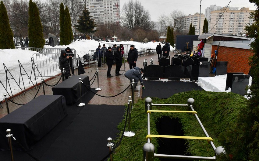 Russia's Navalny laid to rest at Borisovskoye cemetery in Moscow