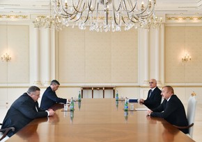  Ilham Aliyev receives Deputy Prime Minister of Russian Federation