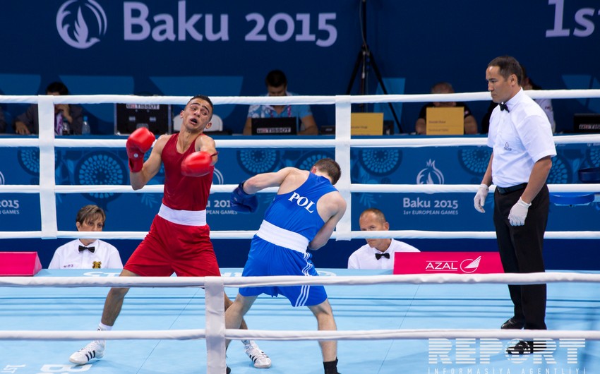 Bakı 2015 I Avropa Oyunlarında kişilər arasında boks yarışlarına start verilib - FOTOREPORTAJ