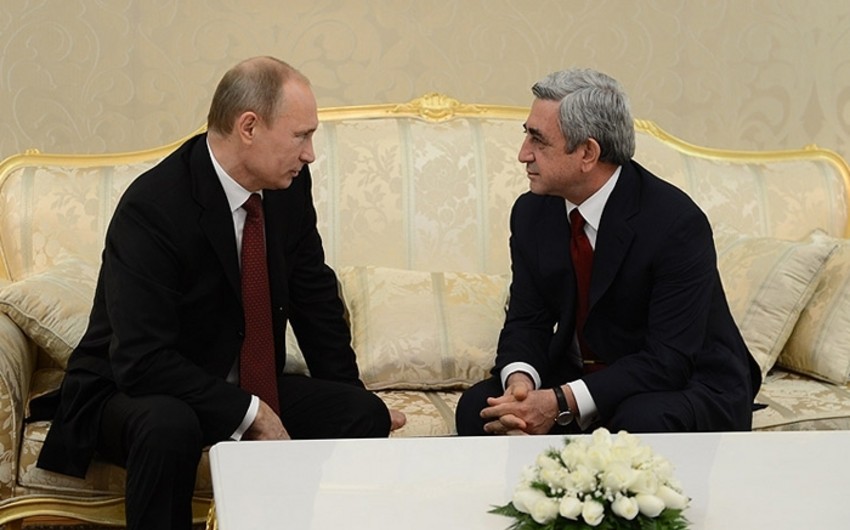 ​Peskov: Putin və Sarkisyan telefon söhbəti zamanı İrəvandakı böhranı müzakirə etməyib