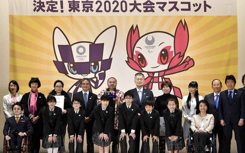 Selected mascots of 2020 Tokyo Summer Olympics and Paralympics