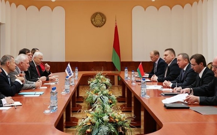 Belarusian FM and OSCE Minsk Group co-chairs discussed Karabakh conflict