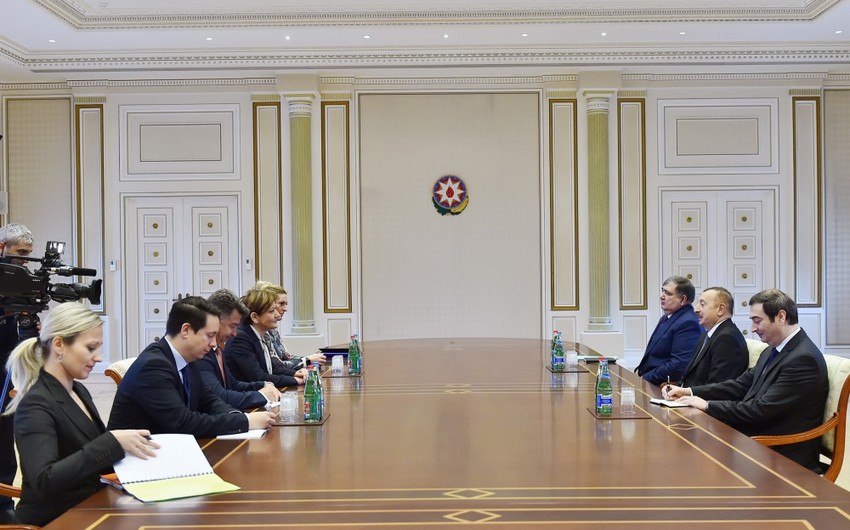 Президент Азербайджана принял заместителя премьер-министра Хорватии