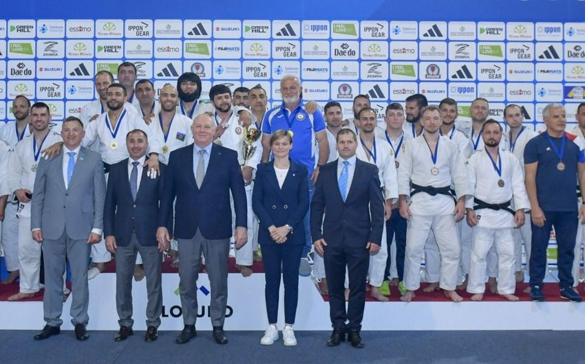 Azerbaijani judo masters become European champions 