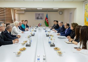 Muxtar Babayev Latviya Seyminin sədri ilə COP29-a hazırlığı müzakirə edib