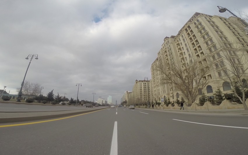 The main road in Baku closed for repair yesterday restored - VIDEO
