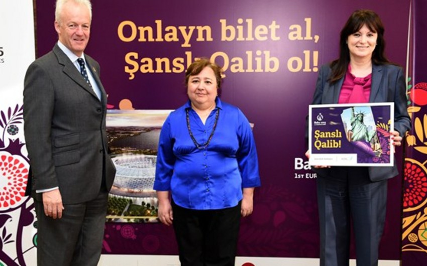Baku 2015 and AZAL announce first Lucky Winner