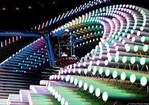 Designed stage of Eurovision-2015 contest presented