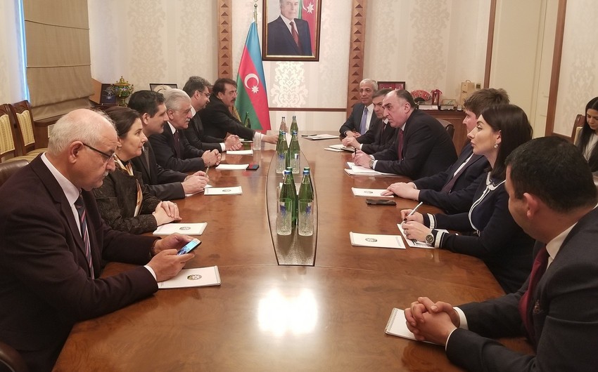 Elmar Mammadyarov meets delegation of Turkey-Azerbaijan friendship group