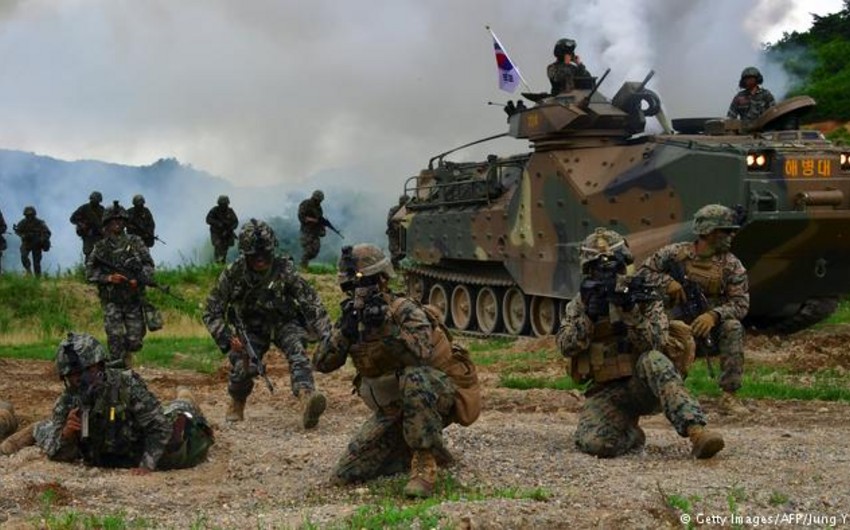 ABŞ və Cənubi Koreya ordusu irimiqyaslı birgə təlimlər keçirir