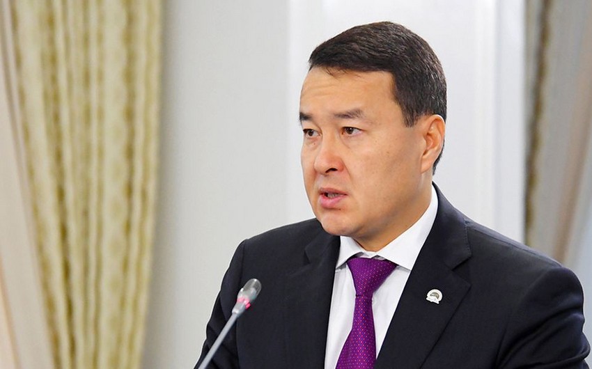 Qazaxıstanın Baş naziri BƏƏ-nin Baş nazir müavini ilə telefonla danışıb
