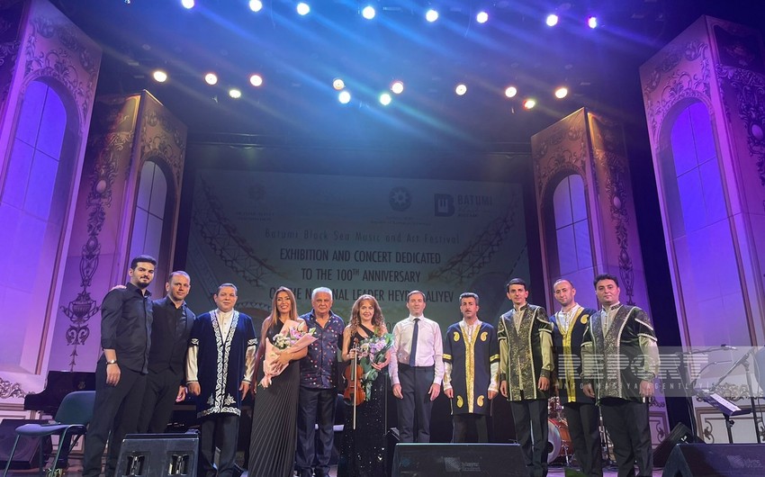 В Батуми состоялась концертная программа по случаю 100-летия Гейдара Алиева