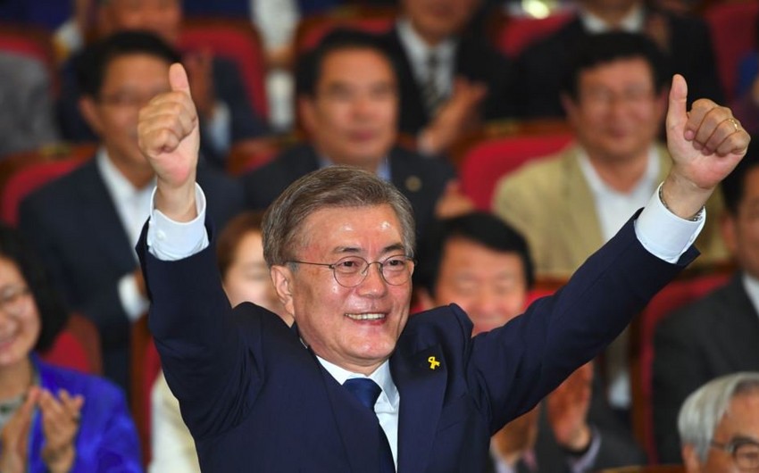 Cənubi Koreya prezidenti KXDR-in Olimpiya oyunlarında iştirakı arzusunu alqışlayıb