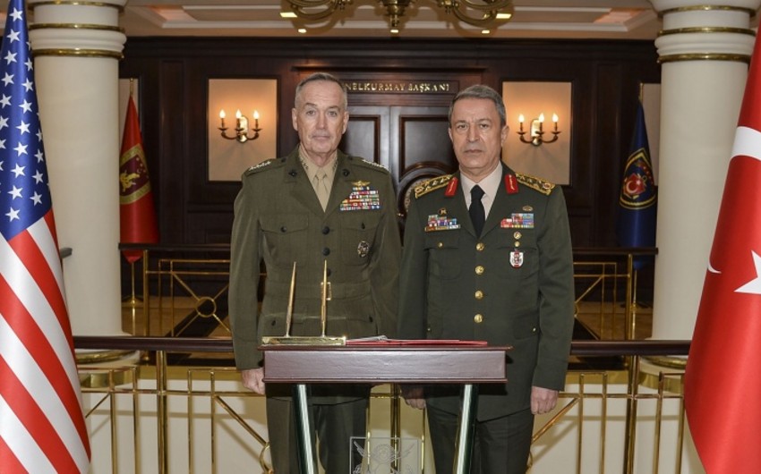 Chairman of US Joint Chiefs of Staff on a visit to Turkey