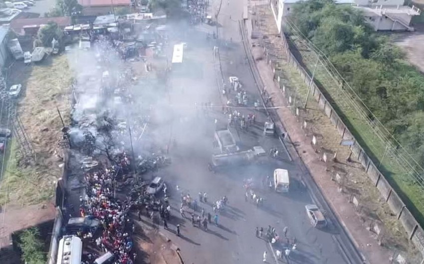 Syerra-Leonedə yanacaq tankerinin partlaması nəticəsində 108 nəfər həlak olub