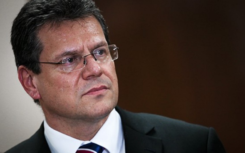 Еврокомиссар Марош Шефчович заявил об участии в президентских выборах в Словакии