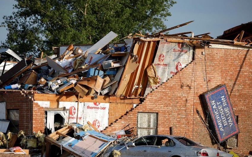 Почти 30 человек попали в больницы после торнадо в Оклахоме