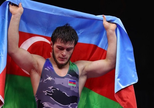 Еще трое азербайджанских борцов завоевали медали на чемпионате Европы в Баку