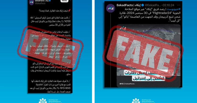 MEDIA: Info about Azerbaijan on EekadFacts website fake