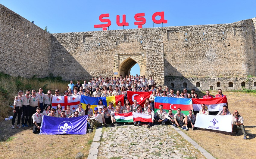 Shusha hosts international scout camp 