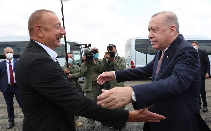 Recep Tayyip Erdogan congratulates Ilham Aliyev on Victory Day